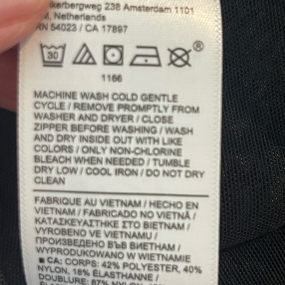 Athleta Delancey Textured Dress Gray, Long-Sleeve Mock Neck, Bodycon, 1/4 Zip, M - Picture 9 of 16